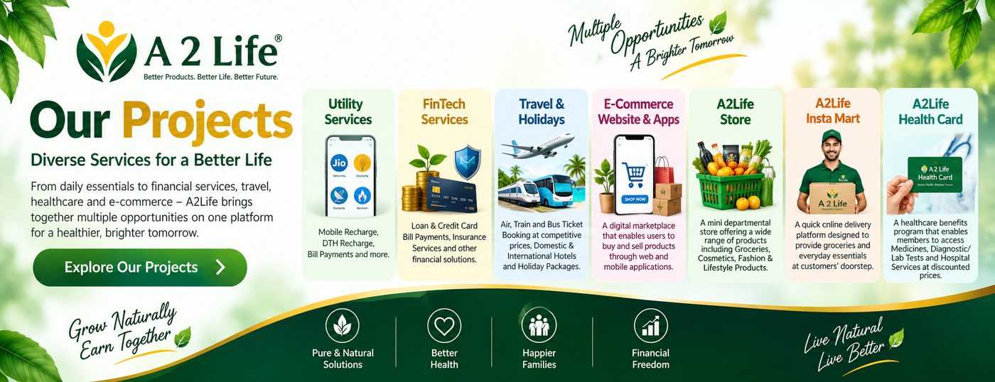 Our projects — diverse services for a better life